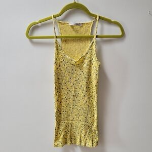 Yellow Floral Michael Stars Charlene Cami